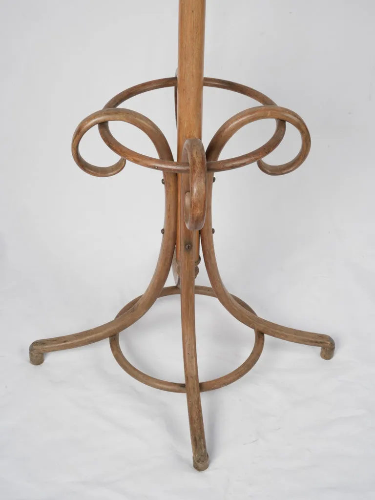 1920s Bentwood Hat & Coat Rack  / Hall Tree - 79½" x 30¼"