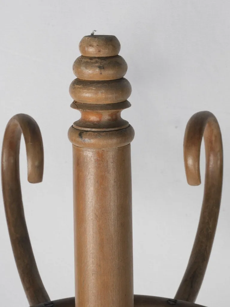 1920s Bentwood Hat & Coat Rack  / Hall Tree - 79½" x 30¼"