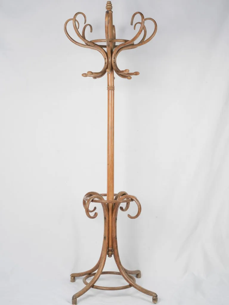 1920s Bentwood Hat & Coat Rack  / Hall Tree - 79½" x 30¼"