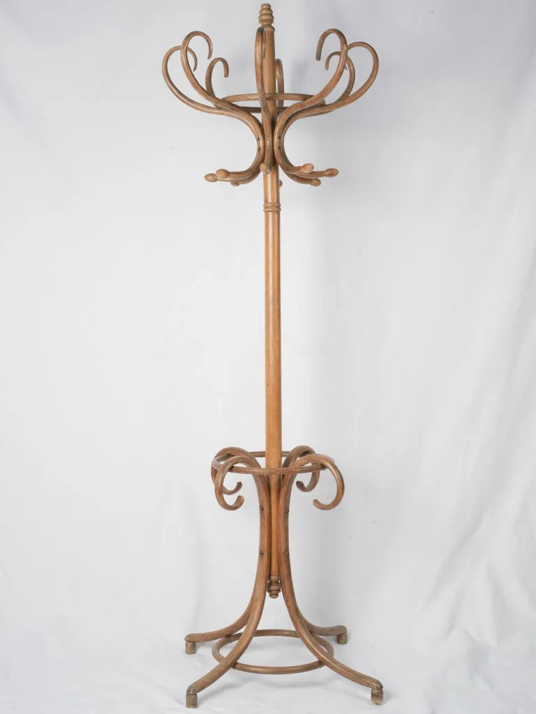 1920s Bentwood Hat & Coat Rack  / Hall Tree - 79½" x 30¼"