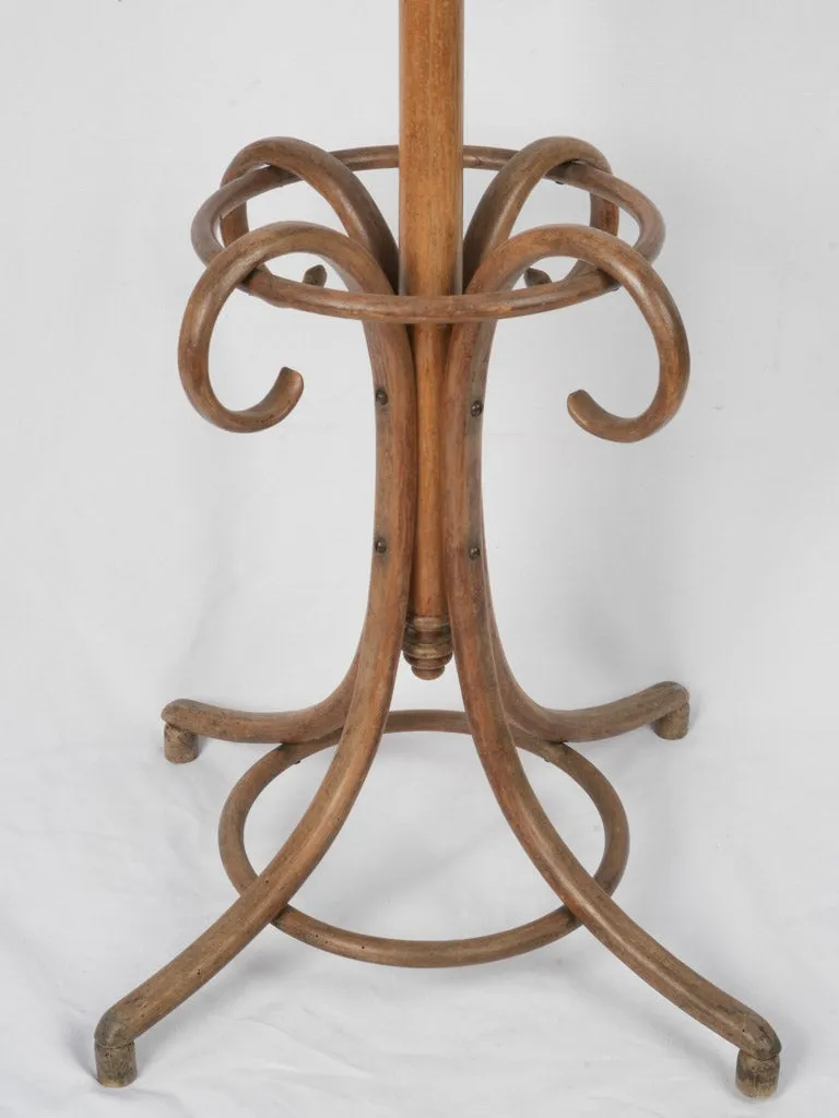 1920s Bentwood Hat & Coat Rack  / Hall Tree - 79½" x 30¼"