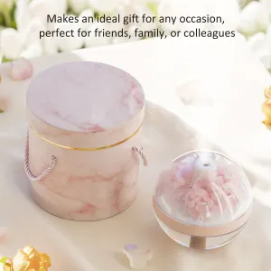 1PC USB Portable Air Humidifier with Night Light - Eternal Flower Aesthetics for Desktop, Bedroom & Travel - Soothing Mist Humidifier, Relaxing Ambiance Creator, Perfect Stocking Stuffer for Thanksgiving & Christmas