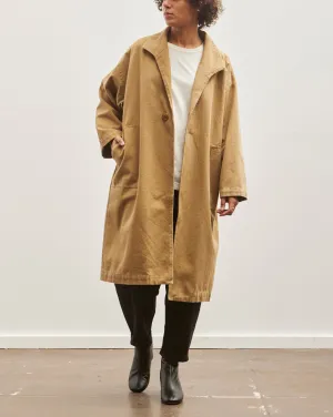 7115 Canvas Lapel Coat, Kelp