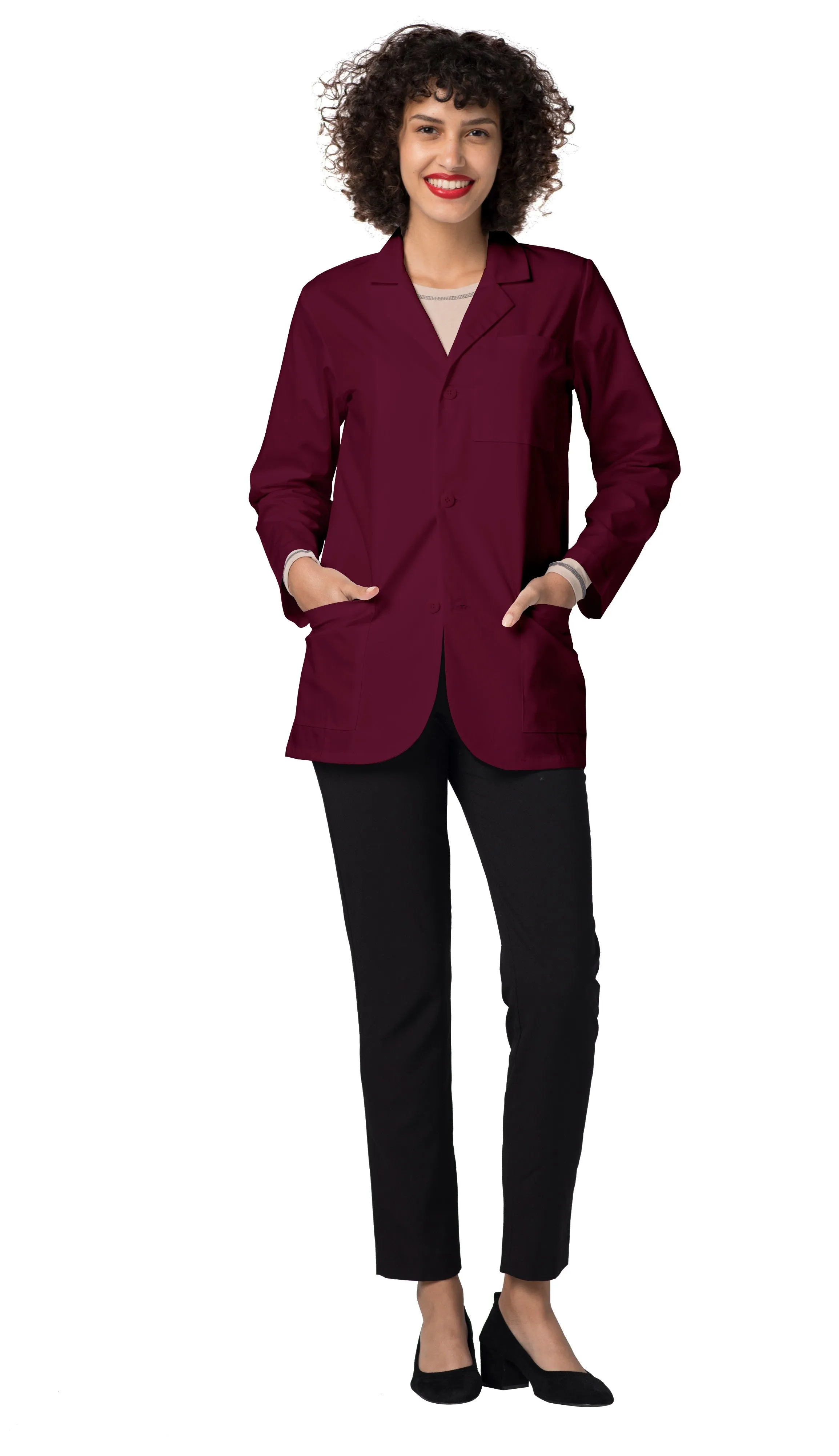 Adar 31" Unisex Consultation Coat