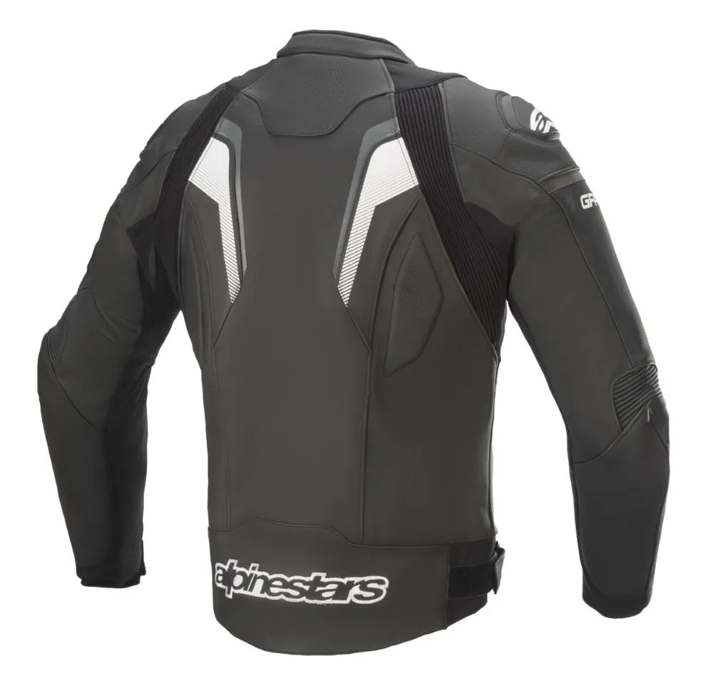 Alpinestars Men’s GP Plus R v3 Black, Grey and White Leather Jacket