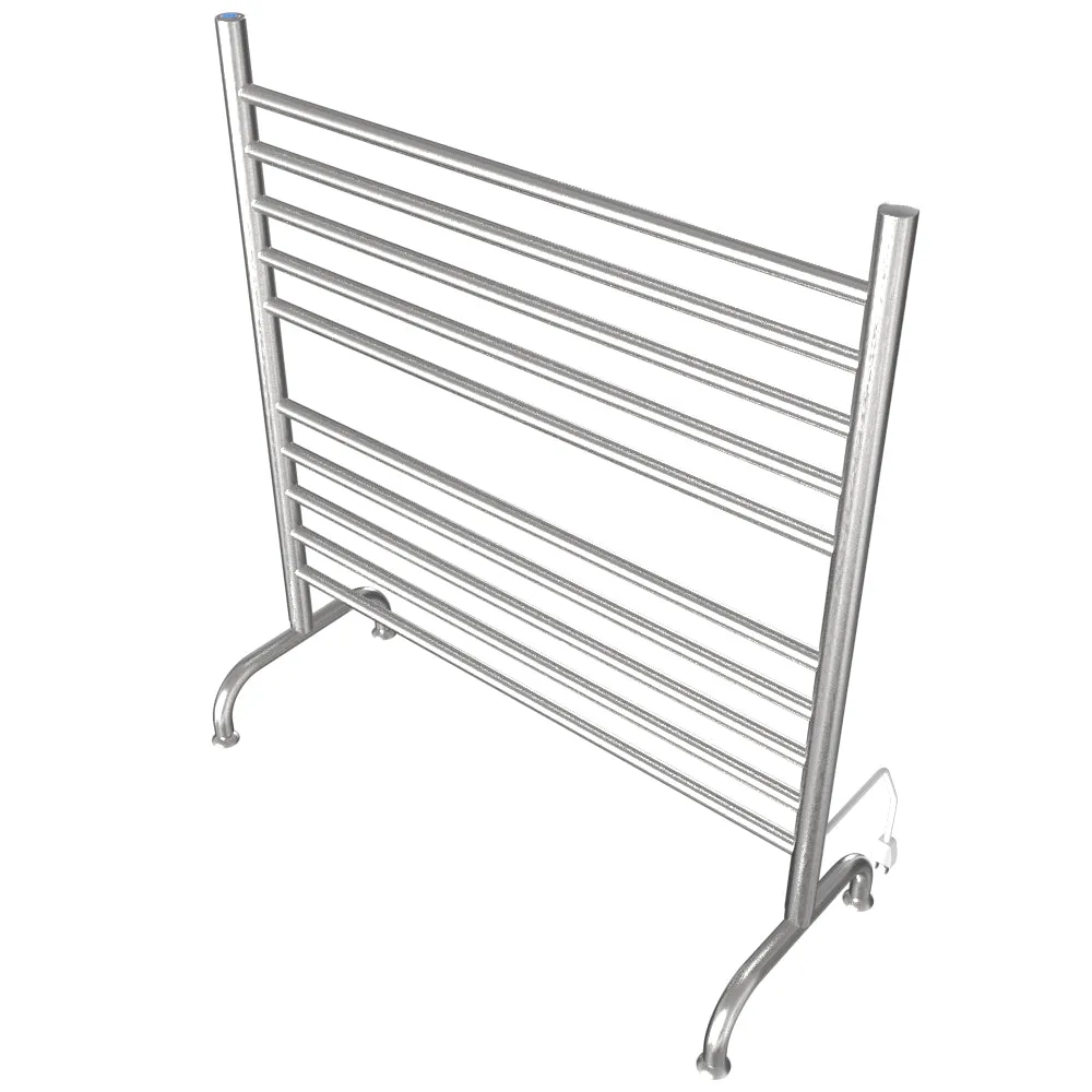 Amba SAFSB-33 Solo 33" Freestanding 10 Bar Towel Warmer in Brushed