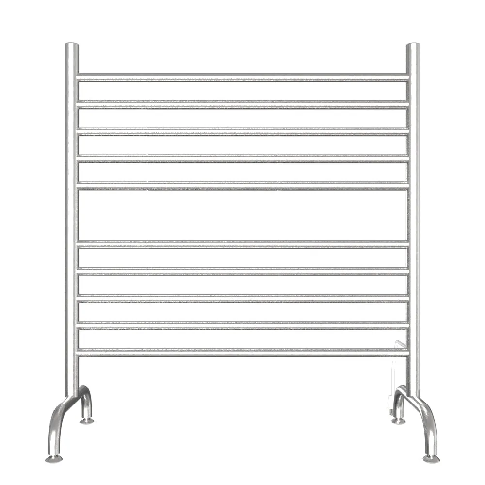 Amba SAFSB-33 Solo 33" Freestanding 10 Bar Towel Warmer in Brushed