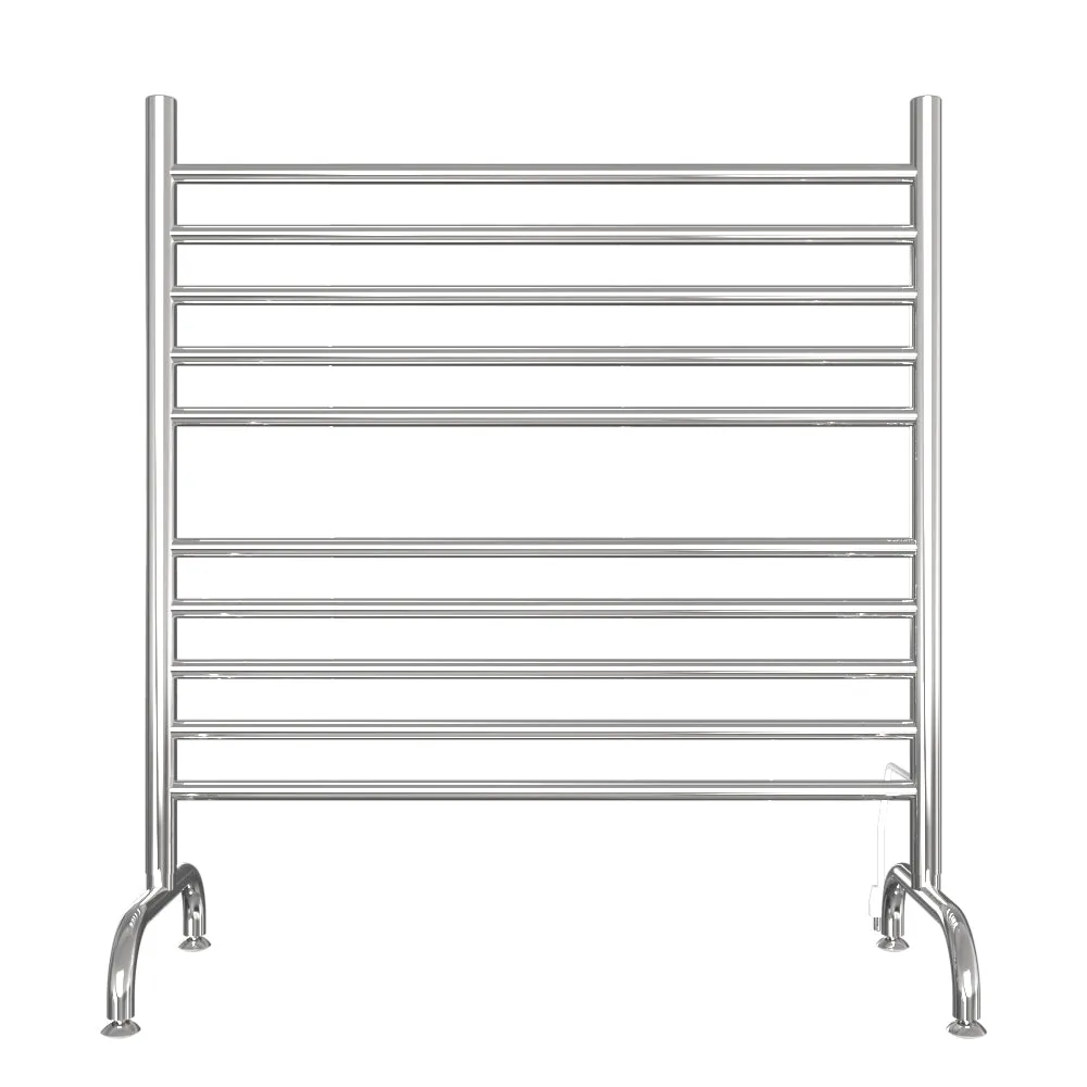 Amba SAFSP-33 Solo 33" Freestanding 10 Bar Towel Warmer in Polished