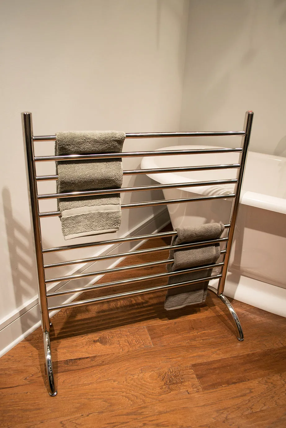 Amba - Solo Collection - Model Solo 33" Freestanding Towel Warmer