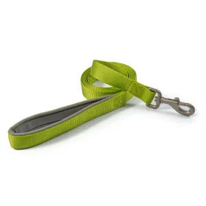 Ancol Viva Nylon Dog Lead with Neoprene Padded Handle Lime 4 Sizes