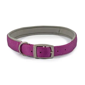 Ancol Viva Purple Poly-Weave Padded Dog Collar