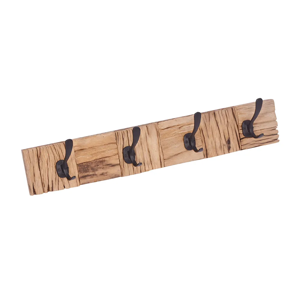 Ara 60cm Wood and Metal Wall Hook