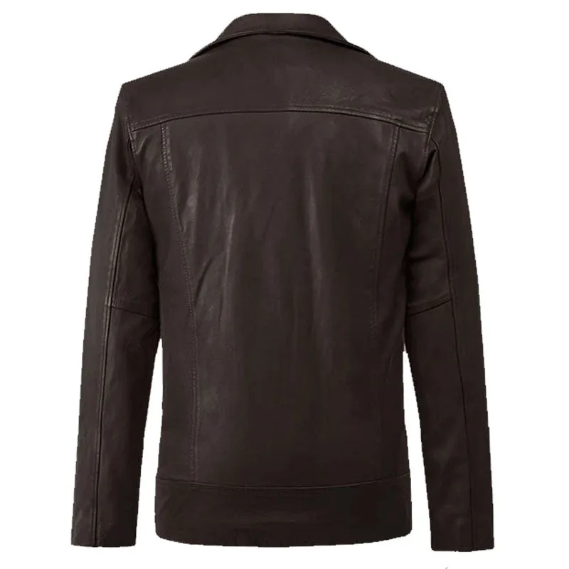 Best Fashion Motorcycle Dauntless Brown Biker Leather Jacket