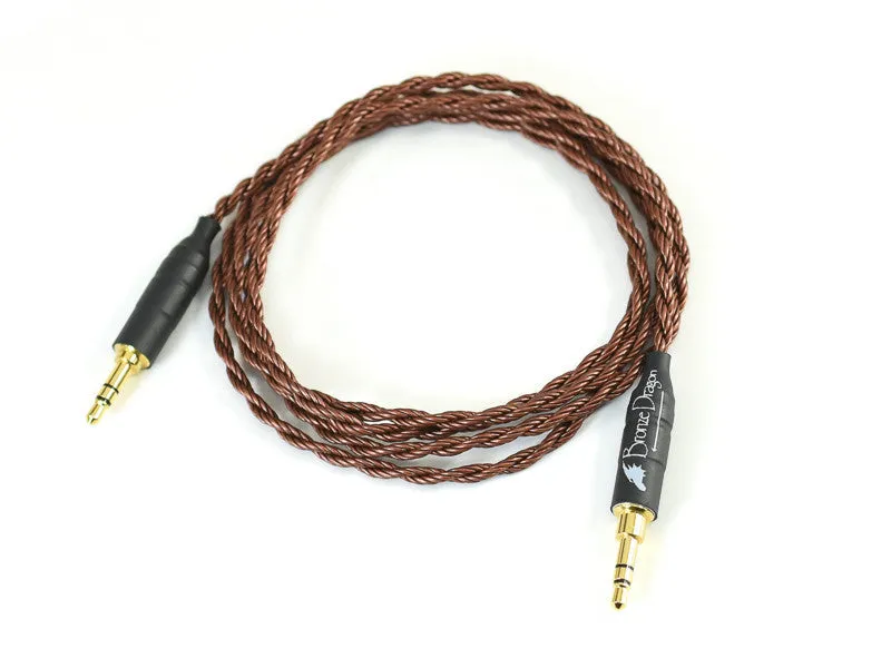 Bronze Dragon Portable Headphone Cable for Focal Bathys