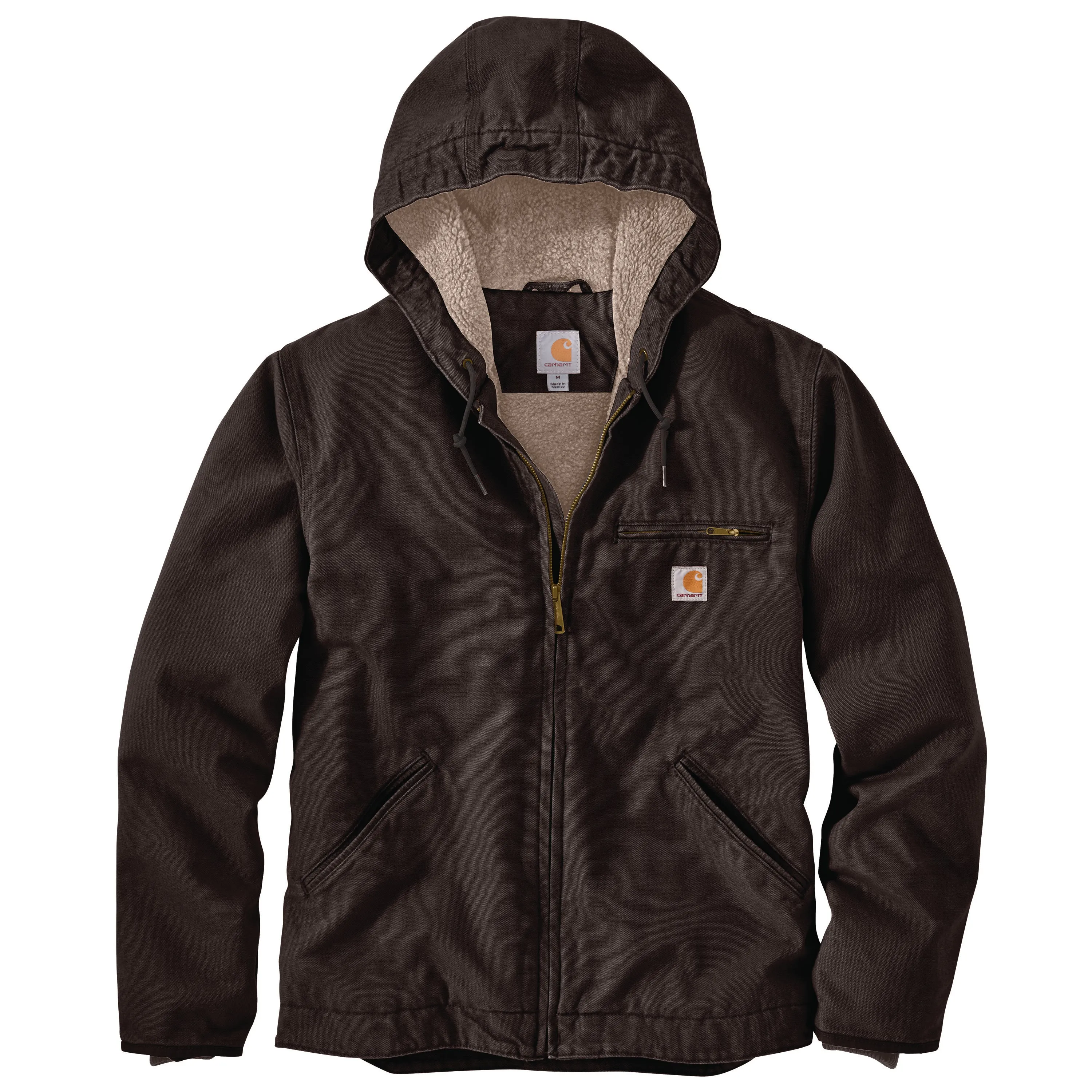 Carhartt Men's Heavyweight Duck Sherpa-Lined Jacket