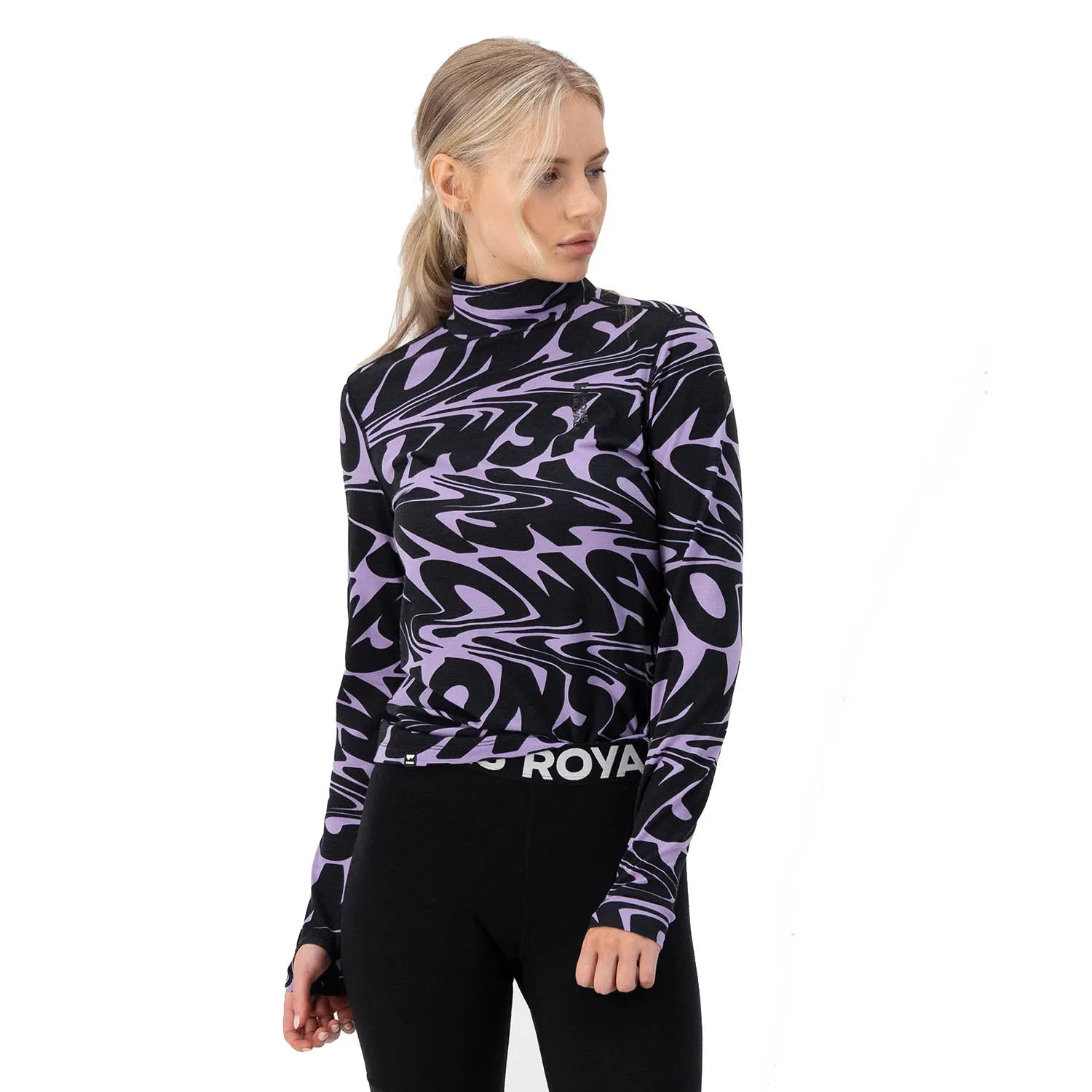 Cascade Merino Flex 200 Mock Neck Long Sleeve