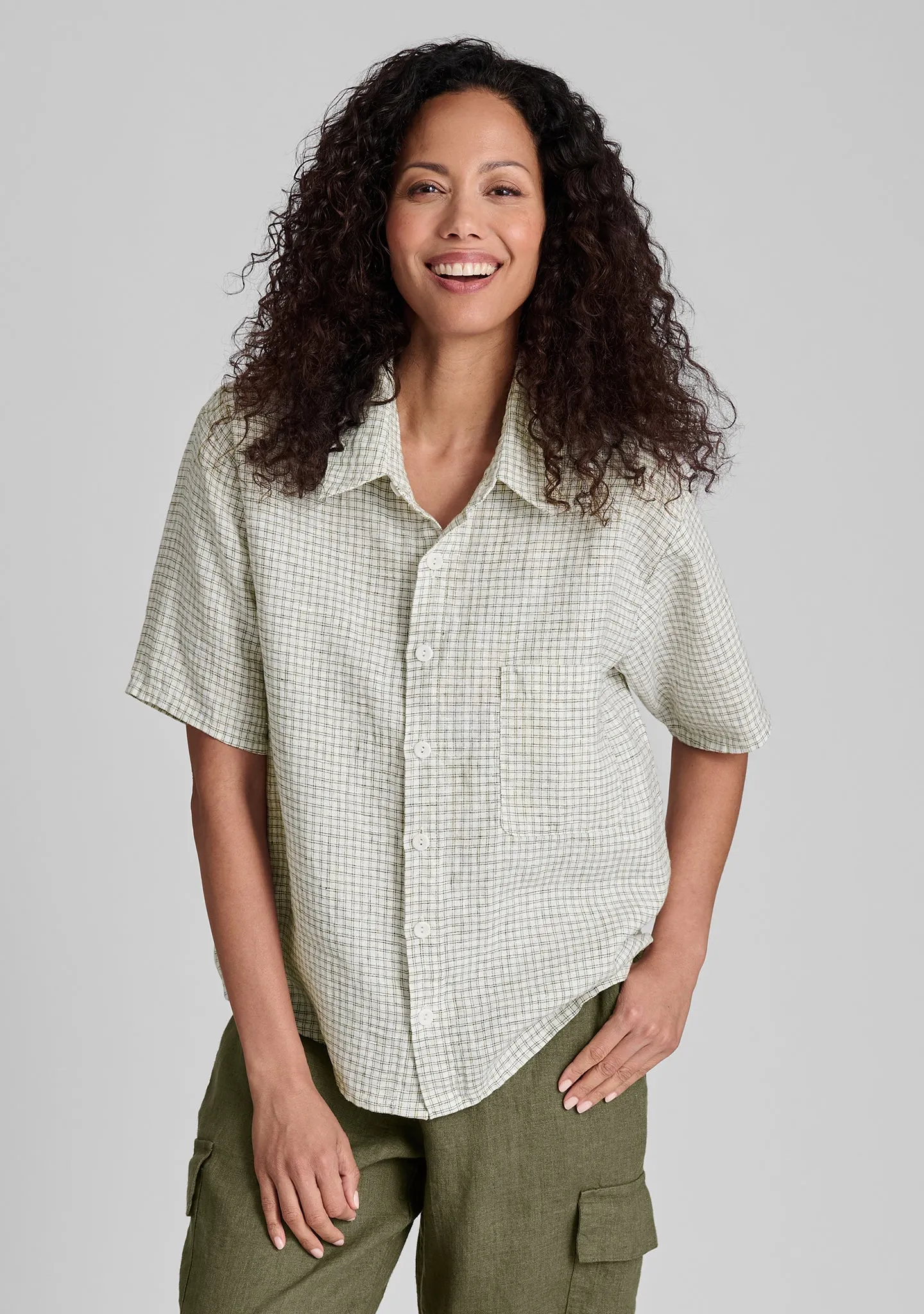 Cherished Shirt - Linen Button Down Shirt