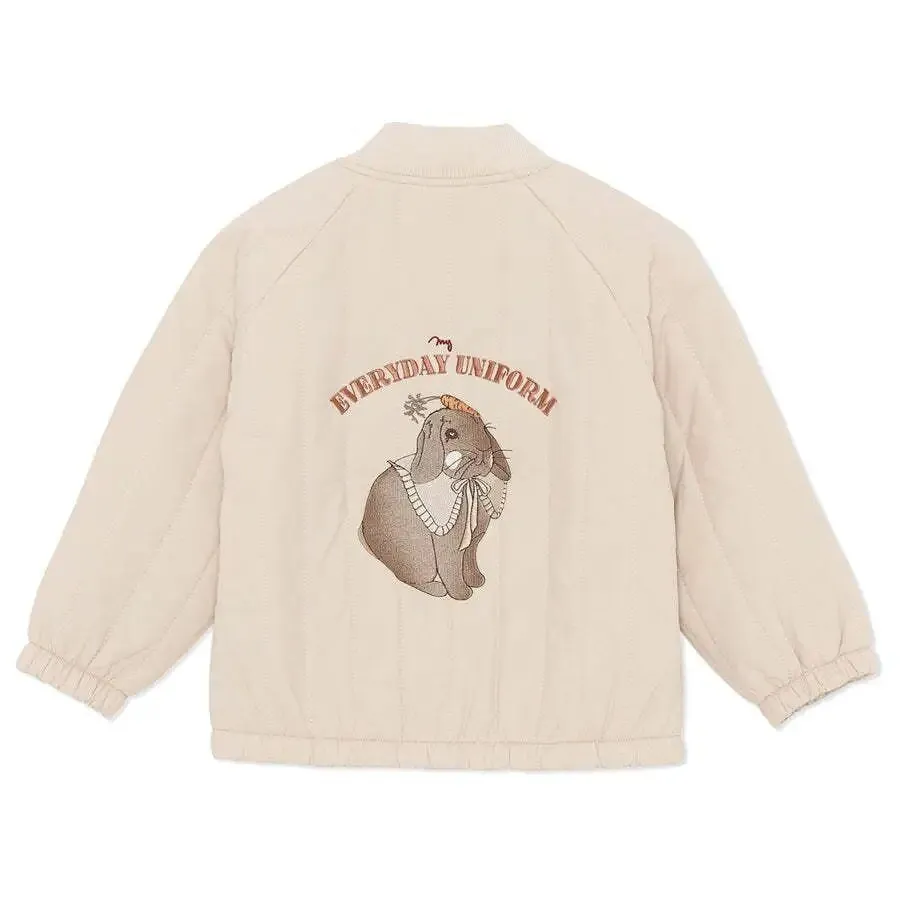 Children's Cozy Cartoon Bomber Jacket