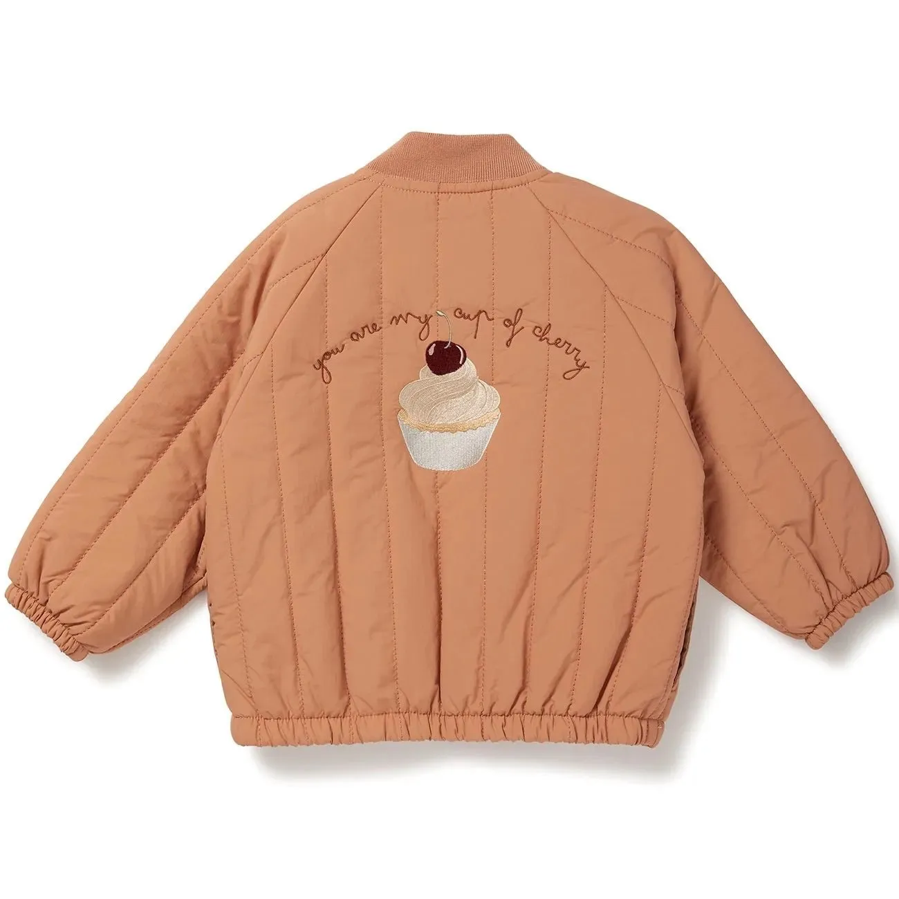 Children's Cozy Cartoon Bomber Jacket