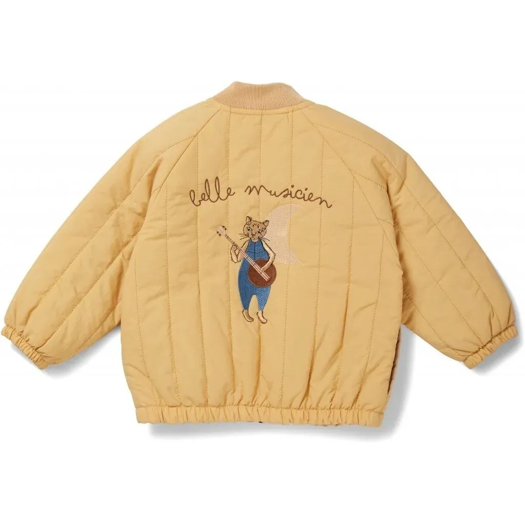 Children's Cozy Cartoon Bomber Jacket