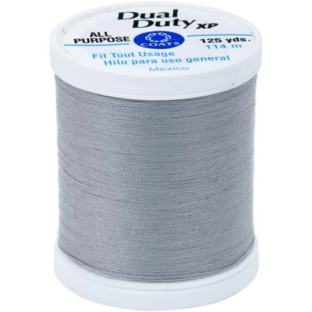 Coats Dual Duty XP General Purpose Thread 125yd Nugrey