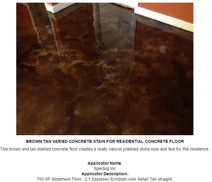 Concrete Water-Based Stain - Surecrete - Eco-Stain