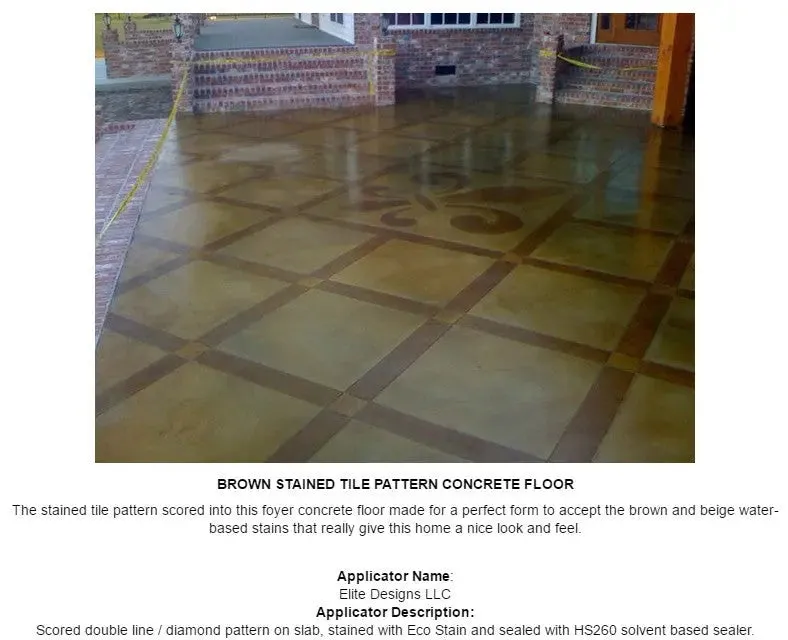 Concrete Water-Based Stain - Surecrete - Eco-Stain