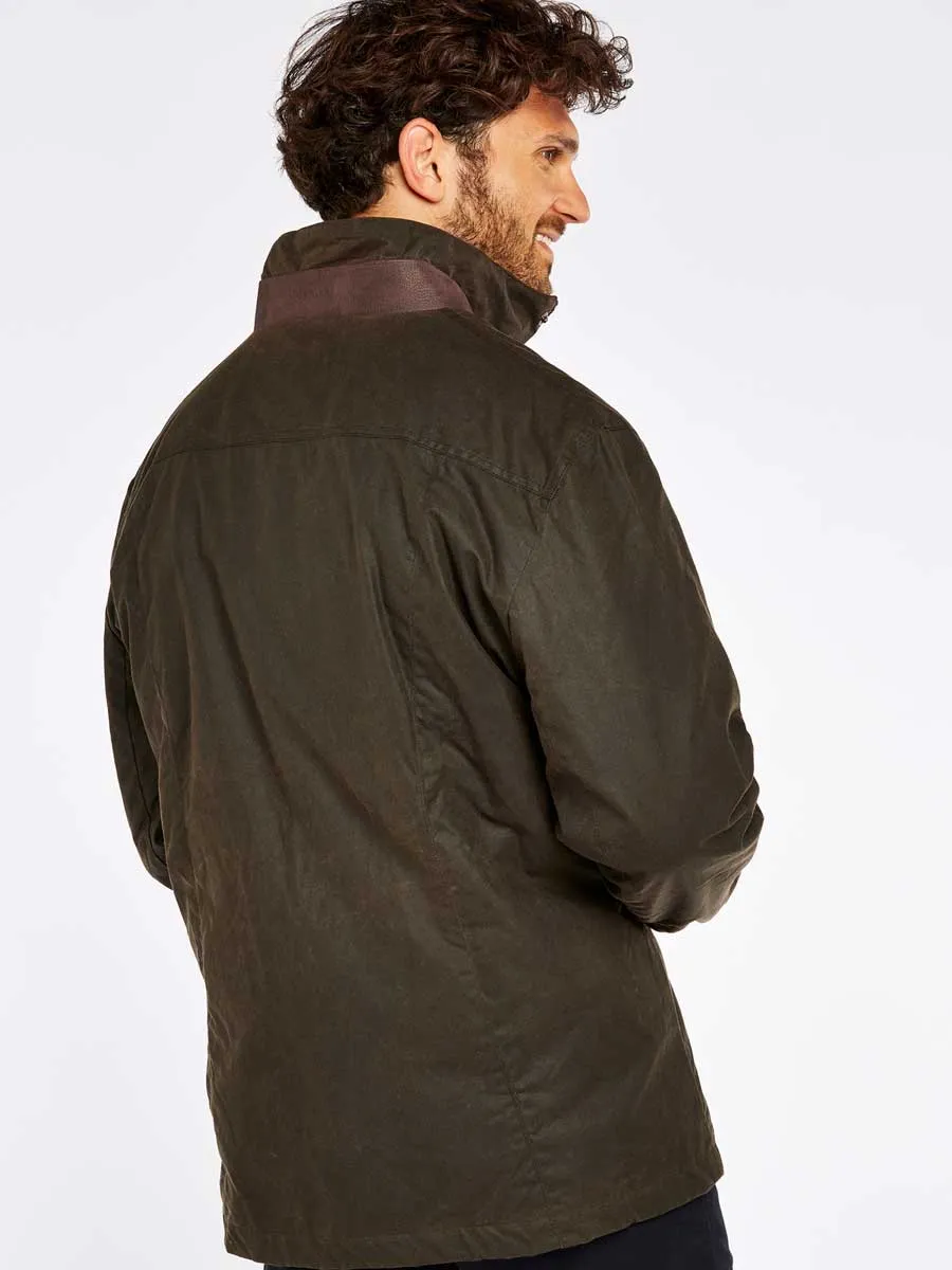 DUBARRY Carrickfergus Waxed Jacket - Mens - Olive