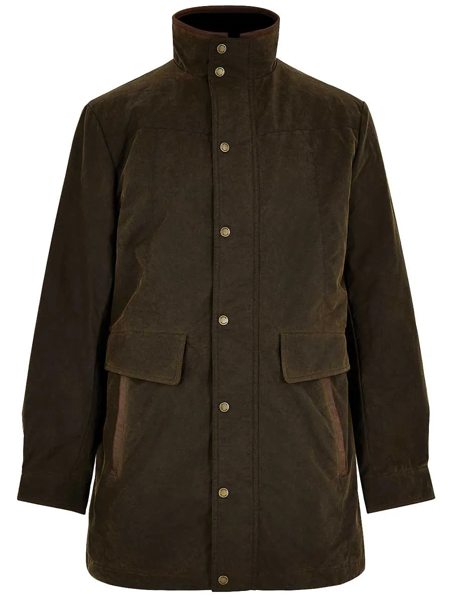 DUBARRY Chalkhill Wax Jacket - Mens - Olive