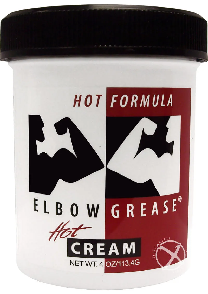 Elbow Grease Hot Cream 4oz Jar