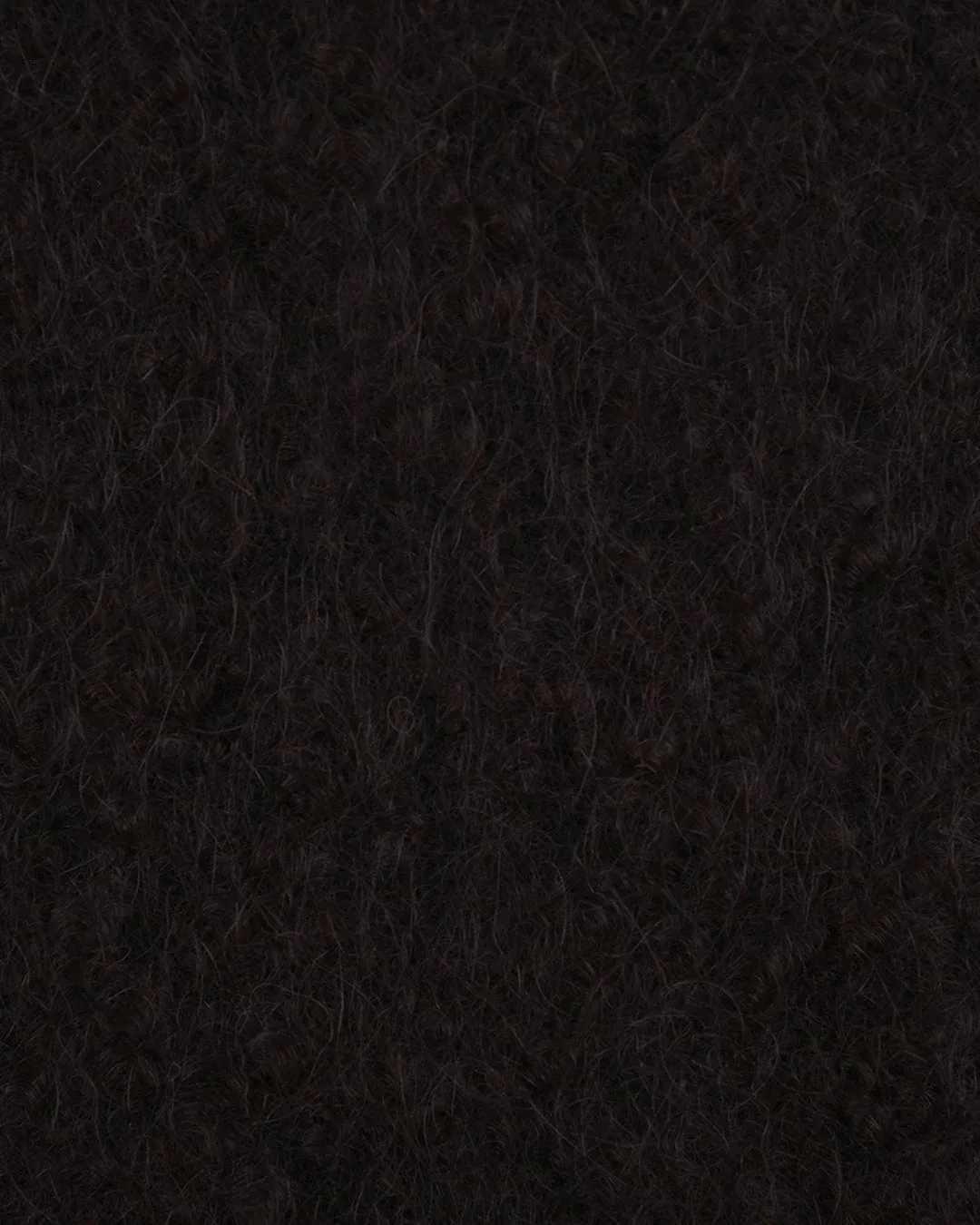 EThomas: Dark Brown Slubby Mohair Jacket