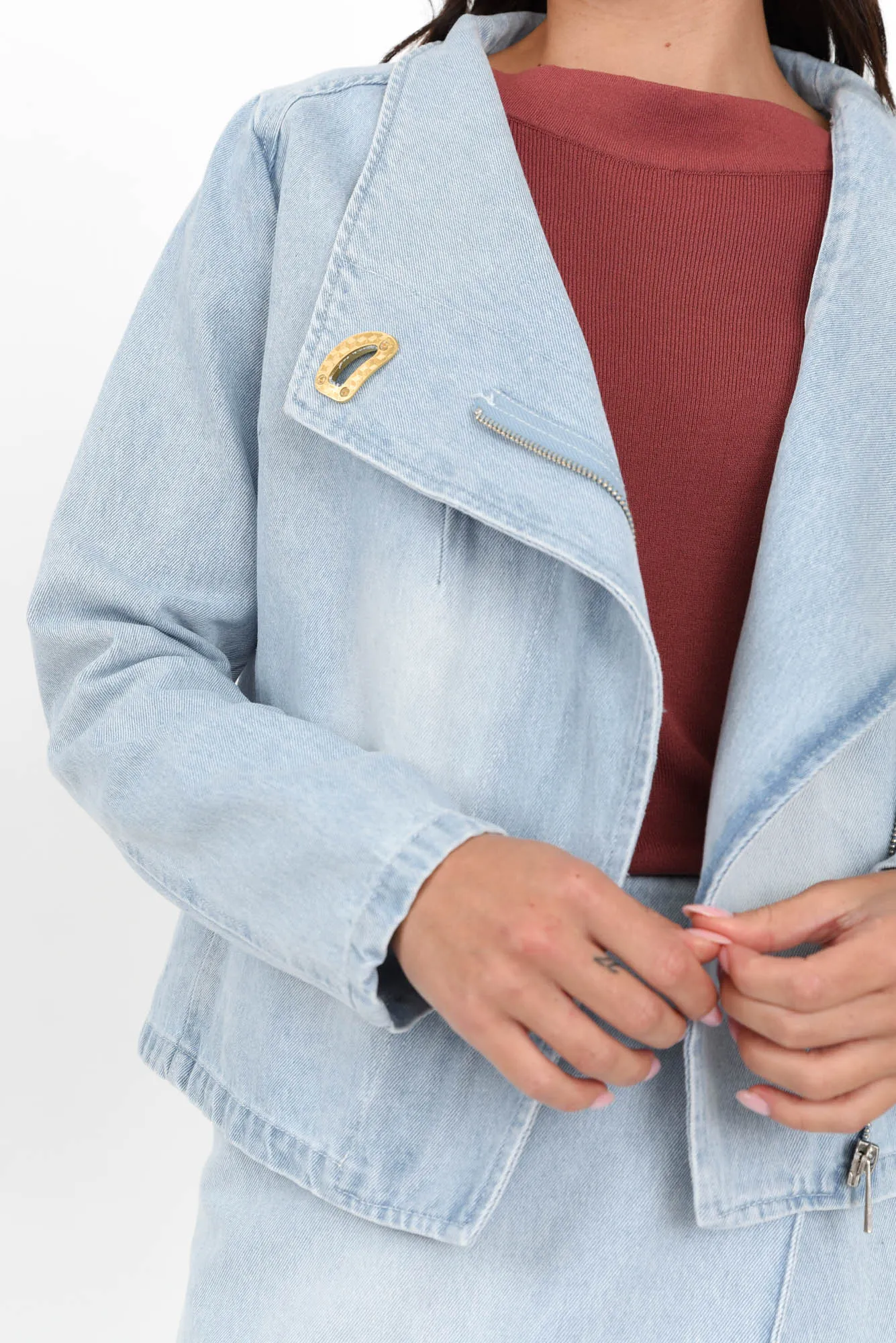 Flight Light Blue Denim Jacket