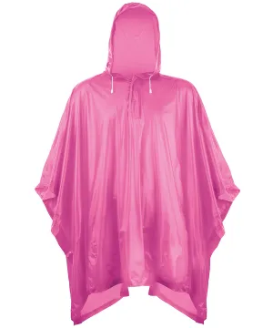 Fuchsia - Plastic poncho