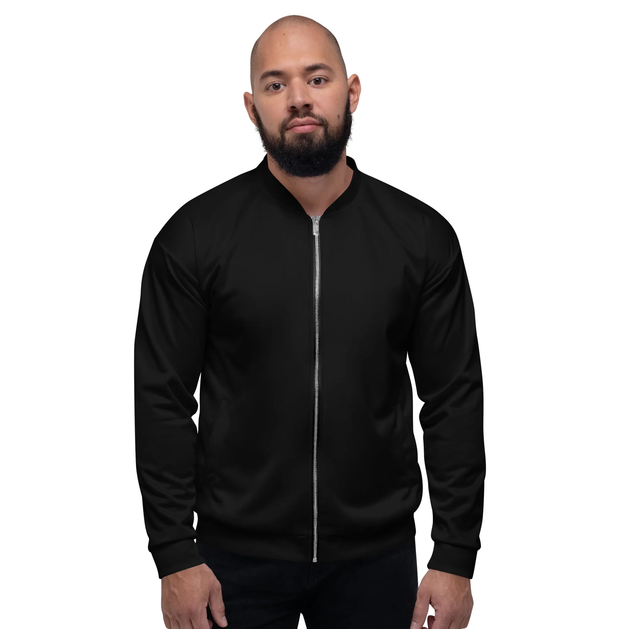 GG - Unisex Bomber Jacket - Black