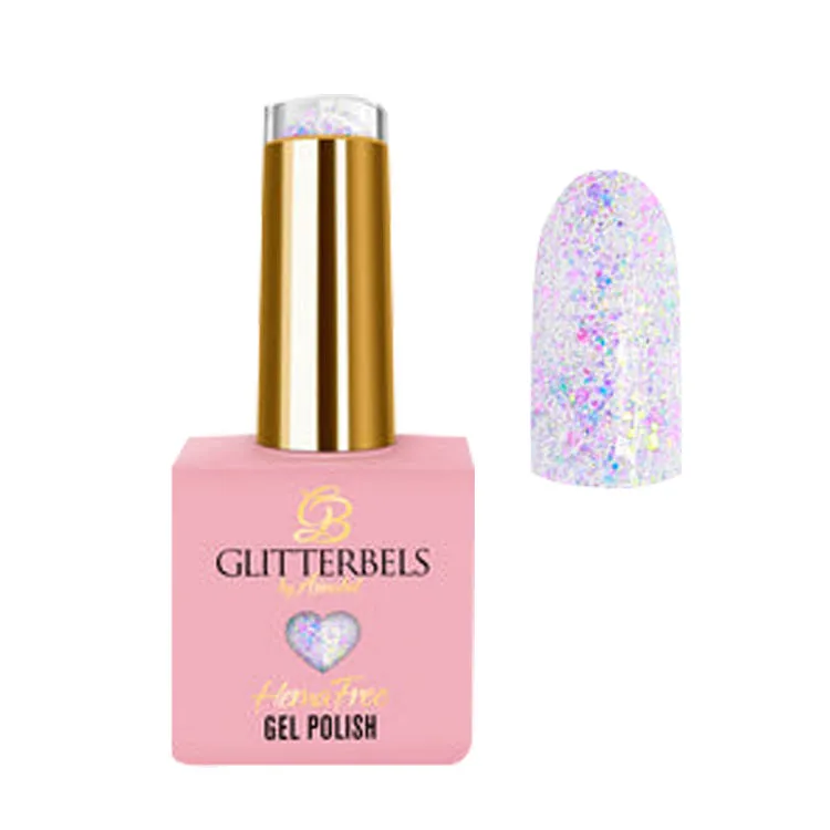 Glitterbels Gel Polish Hema Free Secret Kisses 0.27 Fl Oz