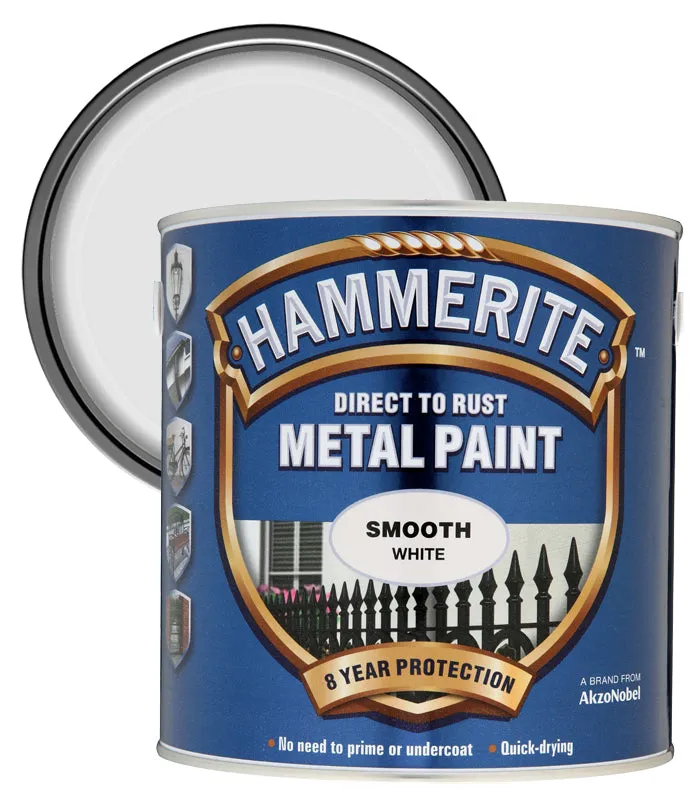 Hammerite Smooth Direct To Rust Metal Paint