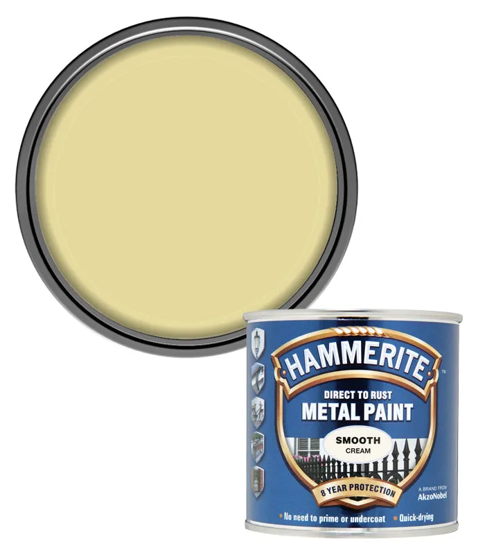 Hammerite Smooth Direct To Rust Metal Paint