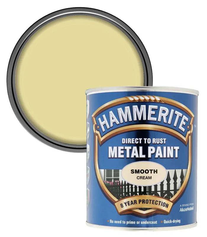 Hammerite Smooth Direct To Rust Metal Paint