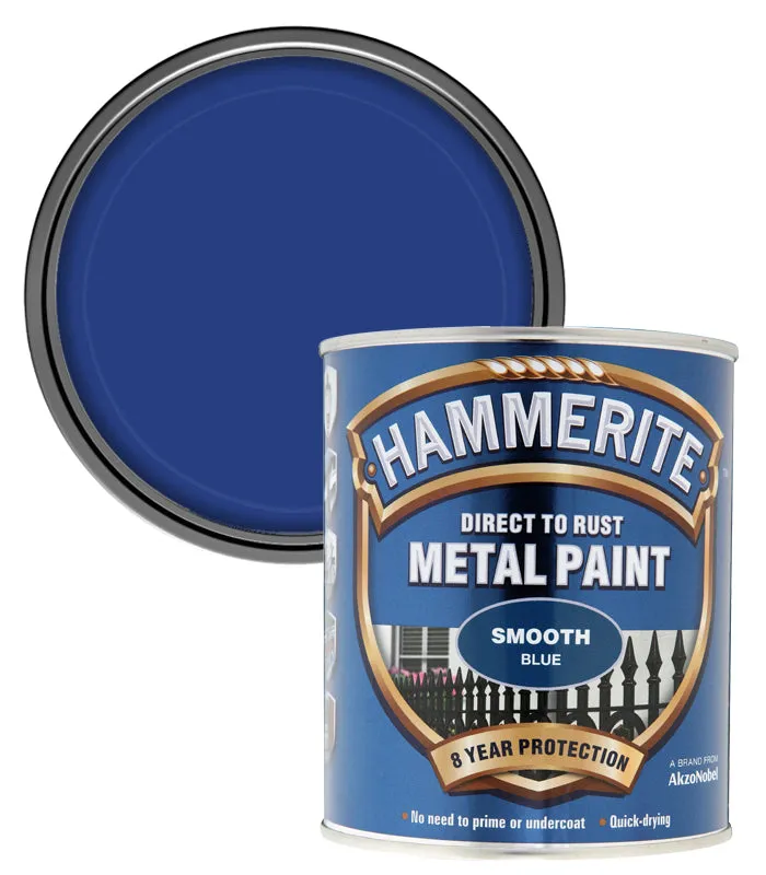 Hammerite Smooth Direct To Rust Metal Paint