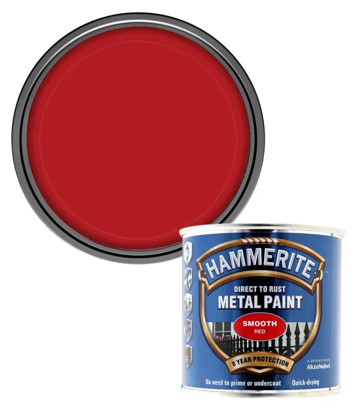 Hammerite Smooth Direct To Rust Metal Paint