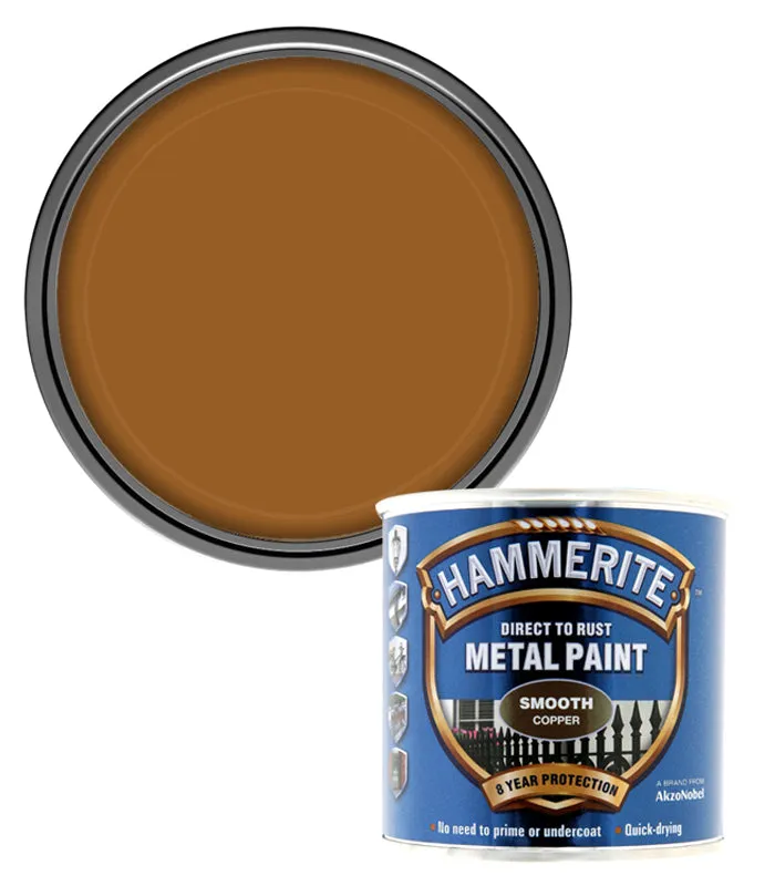 Hammerite Smooth Direct To Rust Metal Paint