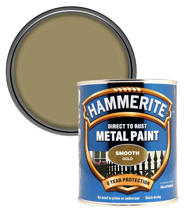 Hammerite Smooth Direct To Rust Metal Paint