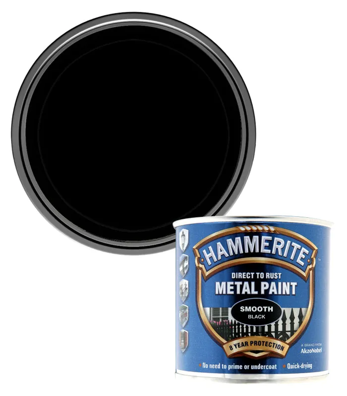 Hammerite Smooth Direct To Rust Metal Paint