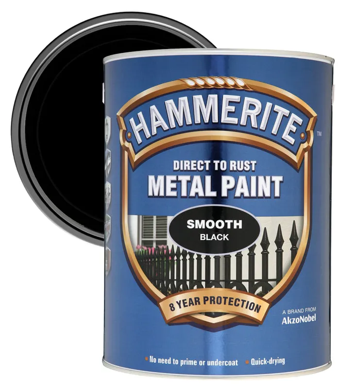 Hammerite Smooth Direct To Rust Metal Paint