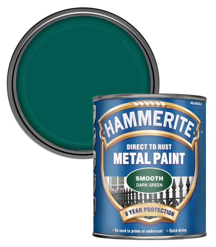 Hammerite Smooth Direct To Rust Metal Paint