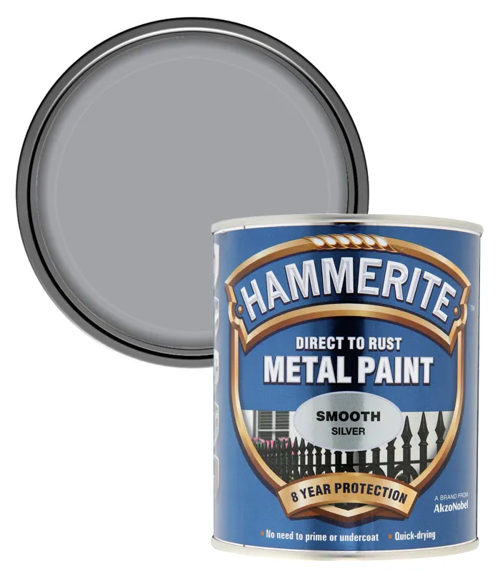 Hammerite Smooth Direct To Rust Metal Paint