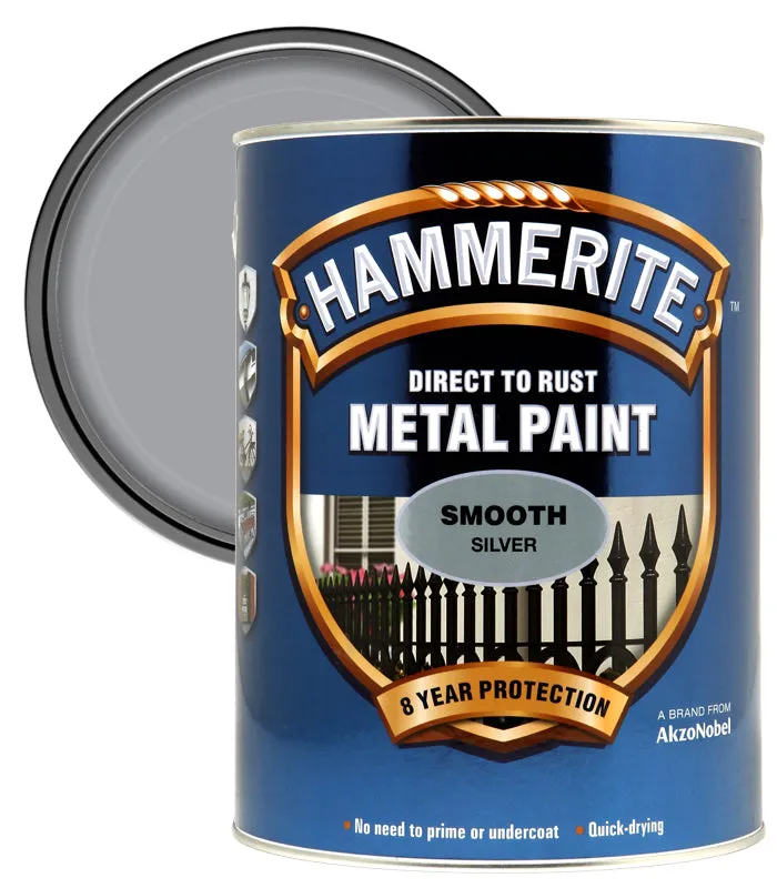 Hammerite Smooth Direct To Rust Metal Paint