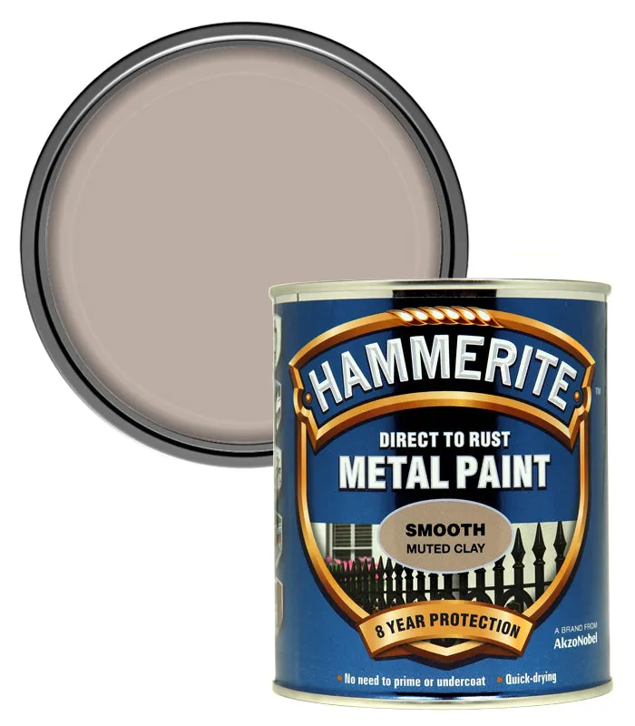 Hammerite Smooth Direct To Rust Metal Paint