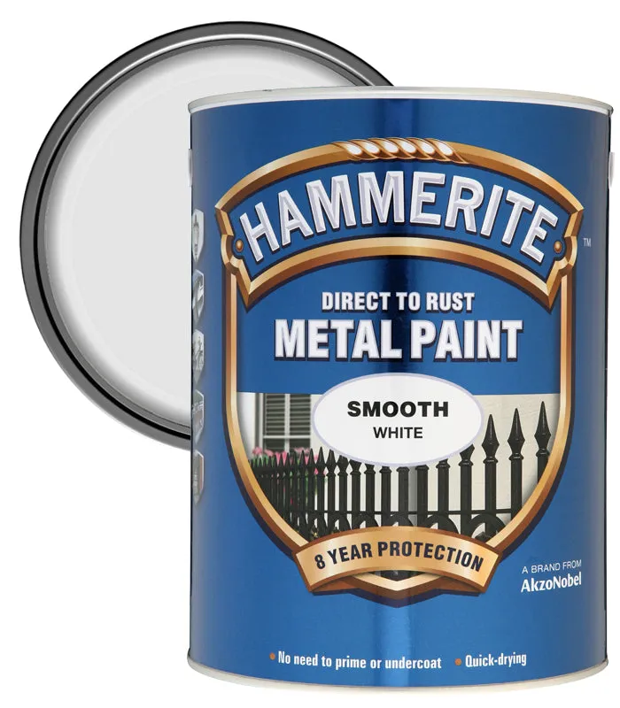 Hammerite Smooth Direct To Rust Metal Paint