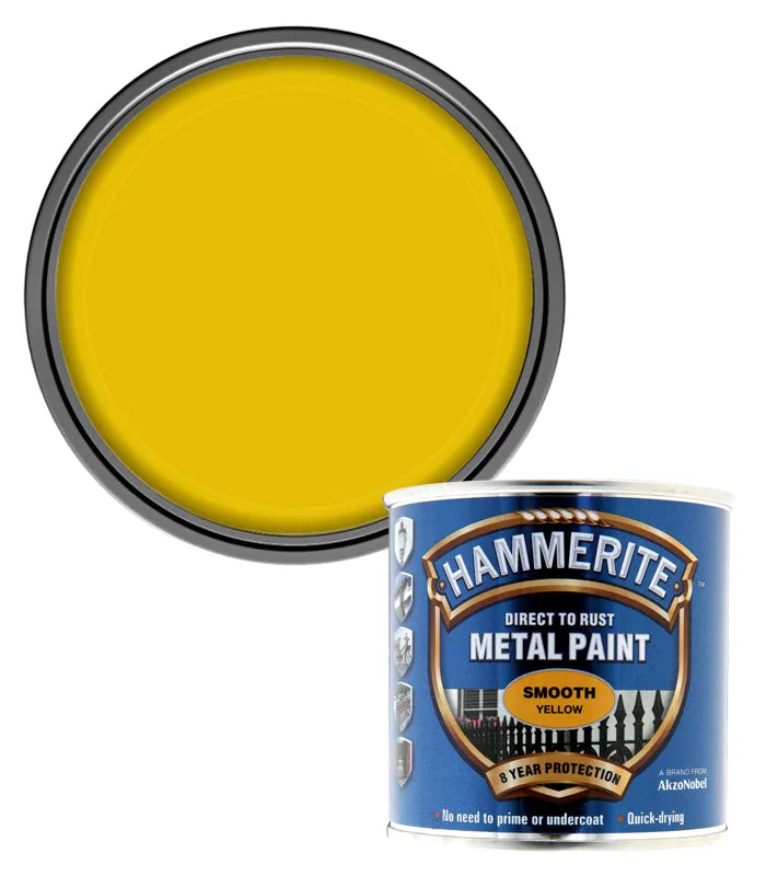 Hammerite Smooth Direct To Rust Metal Paint